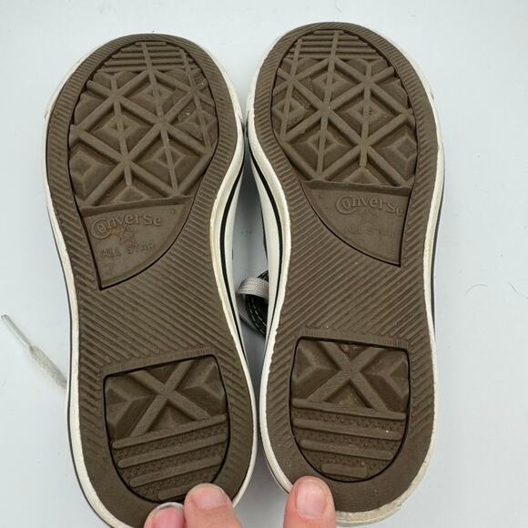 Converse Chuck Taylor All Star Low Top Green Canvas Sneakers Unisex Sz W5 / M3 - Picture 8 of 8